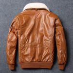 Bomber Pilot Air Force Genuine Leather Jacket Zing Apparel
