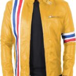 Menâ€™s Cowhide Leather Bikers Jacket Zing Apparel