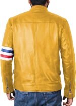 Menâ€™s Cowhide Leather Bikers Jacket Zing Apparel