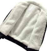 Full Fur Denim Jacket Men, Black Zing Apparel