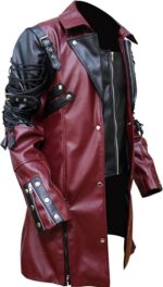 Steampunk Gothic Faux Leather Jacket Zing Apparel