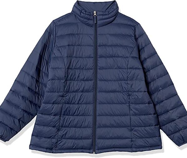 Essential Light Weight Puffer Jacket, Blue Zing Apparel