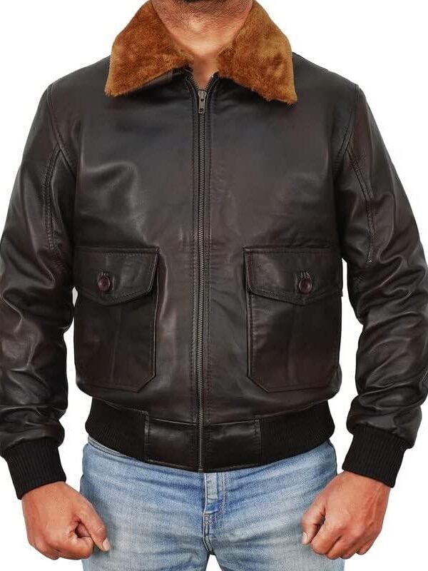 Flight Pilot British Bomber Jacket Men Zing Apparel