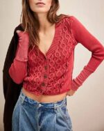 A-Merry-Little-Ex-Mas-2025-Alicia-Silverstone-Cardigan-Red
