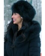 A-Merry-Little-Ex-Mas-2025-Jameela-Jamil-Black-Faux-Fur-Trim-Coat