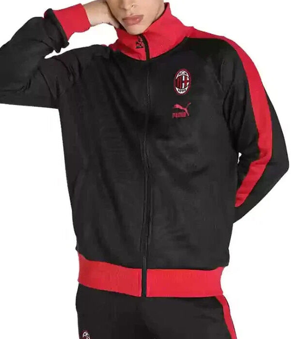 AC Milan Heritage T7 Raglan Track Jacket Zing Apparel