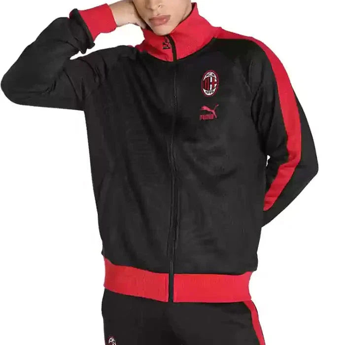AC Milan Heritage T7 Raglan Track Jacket Zing Apparel
