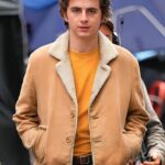 A Complete Unknown 2024 Bob Dylan Shearling Jacket