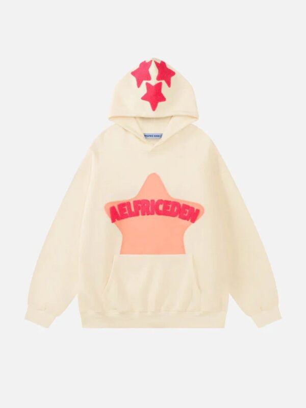 Aelfric-Eden-Hoodie-White-With-Pink-Star