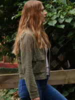 Virgin River S02 Melinda Monroe Green Jacket Zing Apparel