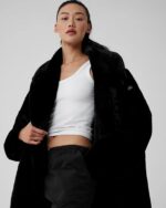 Alo-Faux-Fur-Black-Trench-Coat