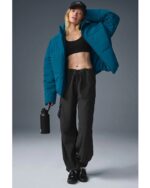 Alo-Yoga-Puffer-Blue-Jacket