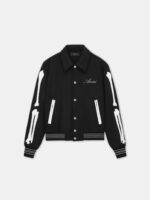 Amiri Bones Jacket_Black-Varsity