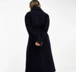 And Other Stories Wool Coat Black Back