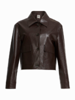 Anne-Klein-Leather-Jacket-Brown