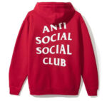 Anti Social Social Club Hoodie Red