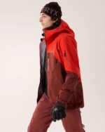 Arcteryx-Rush-Jacket-Maroon-And-Red