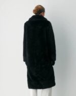 Aritzia-Faux-Fur-Black-Coat-Back-view