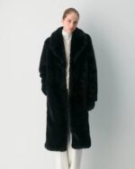 Aritzia-Faux-Fur-Coat-Black