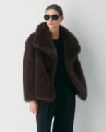 Aritzia-Faux-Fur-Coat-Brown