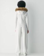 Aritzia-Fur-White-Hoodie-Back-View