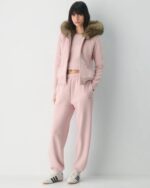 Aritzia-Pink-Fur-Hoodie