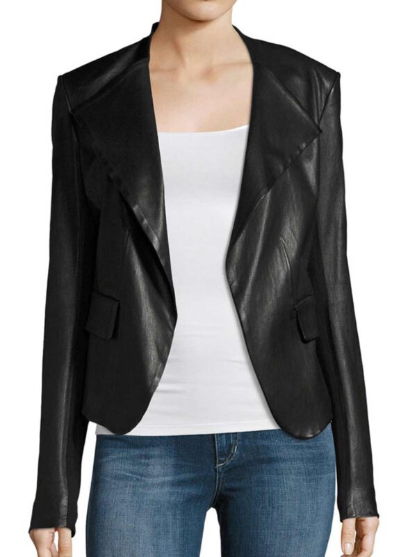 Arrow_Dinah_Drake_Black_Leather_Jacket