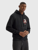 Arsenal-N7-Highbury-Horse-Black-Hoodie