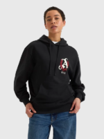 Arsenal-N7-Highbury-Horse-Hoodie-Black