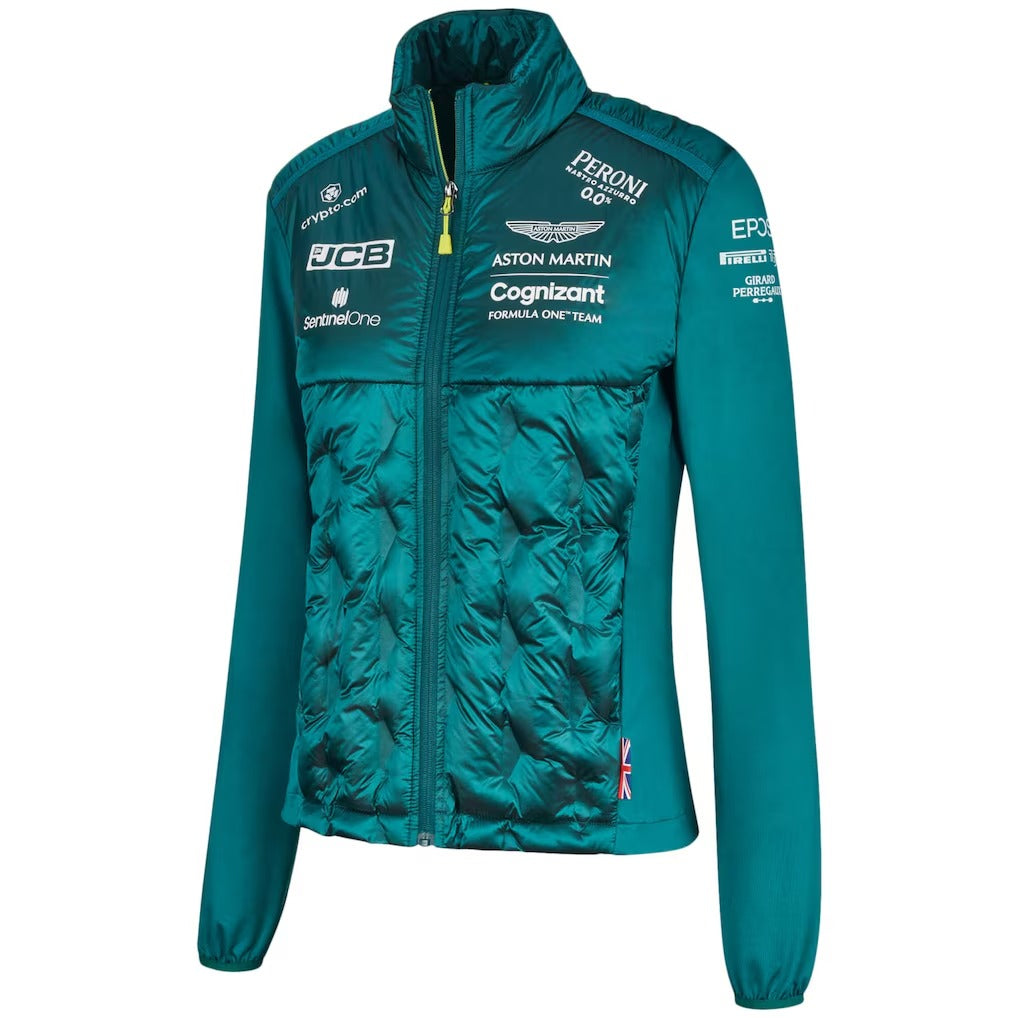 Aston_Martin_Cognizant_F1_2022_Official_Team_Hybrid_Jacket Aston Martin Cognizant F1 2022 Official Team Hybrid Jacket