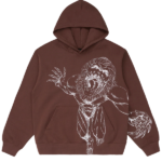 Attack-On-Titan-Jaw-Line-Hoodie-Brown