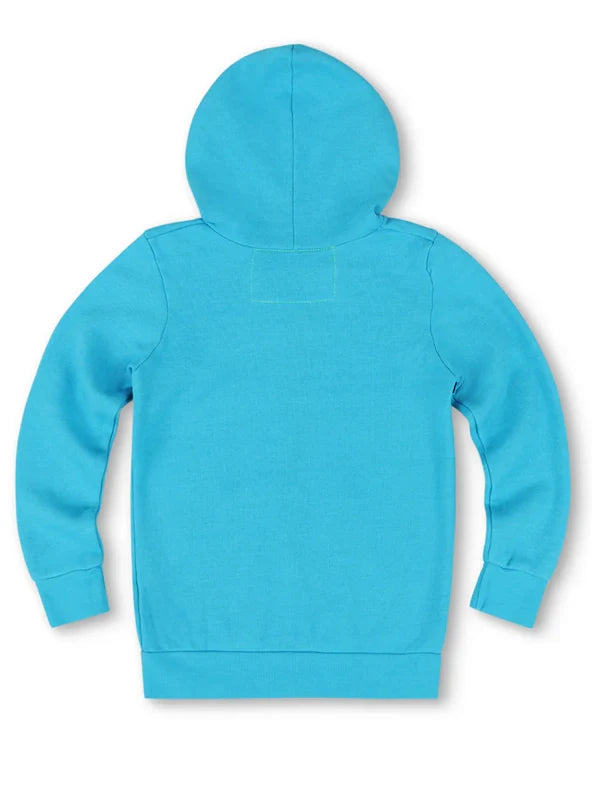 Aviator Nation Hoodie Blue Zip Back