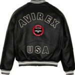 Avirex Stadium Leather Jacket Zing Apparel