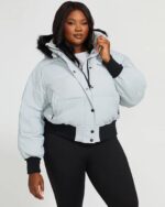 Baby-Phat-Grey-Puffer-Jacket
