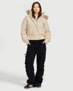 Baby-Phat-Puffer-Beige-Jacket