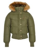 Baby-Phat-Puffer-Olive-Green-Jacket