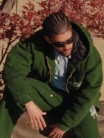 Bad Bunny Where She Goes Green Jacket