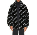 Balenciaga_Black_And_White_Fur_Jacket
