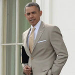 Barack Obama Tan Suit