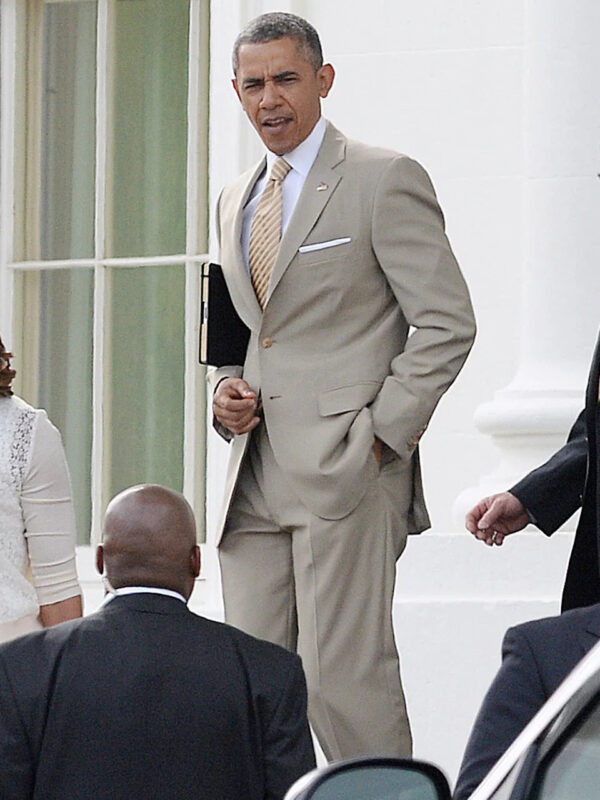 Barack Obama Tan Suit Buy