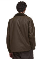 Barbour Century Wax Jacket Brown Back