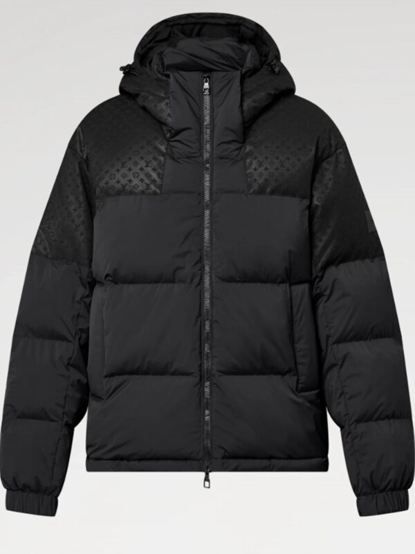 Black-Louis-Vuitton-Puffer-Jacket