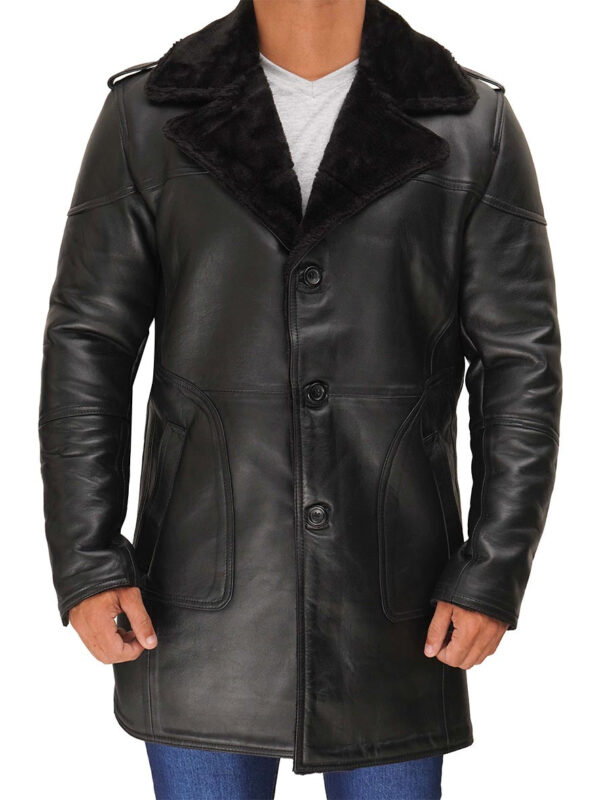 Leather Blazer Men Zing Apparel
