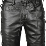 Black_Side_Laced_Short_Soft_Slim_Casual