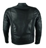 Black Slim Fit Cafe Racer Retro Jacket Buy