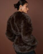 Boohoo-Brown-Faux-Fur-Jacket