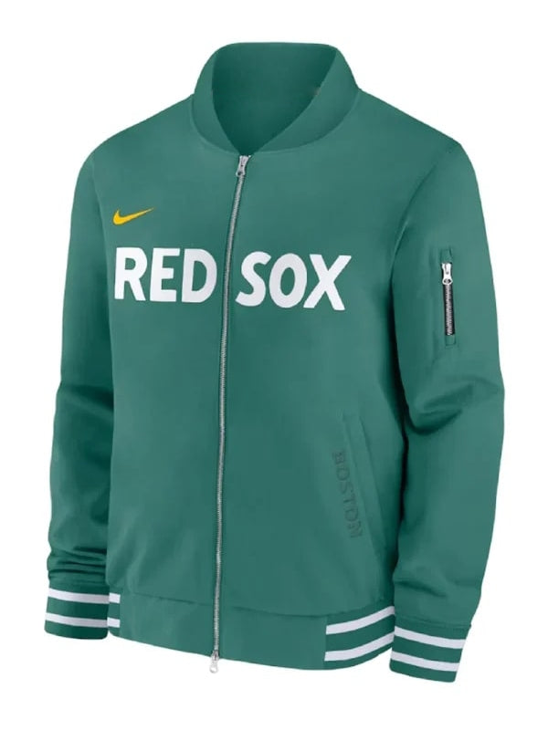 Boston-Red-Sox-2025-Green-Bomber-Jacket