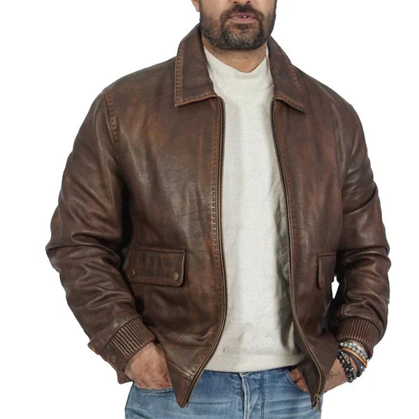 Boston Harbour Leather Jacket