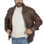 Boston Harbour Leather Jacket Sale