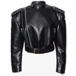 Boxy Leather Jacket